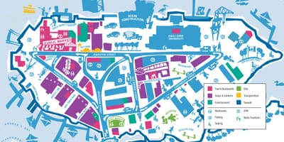 Mapa denda vancouver