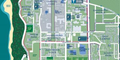 Upv-vancouver campus mapa