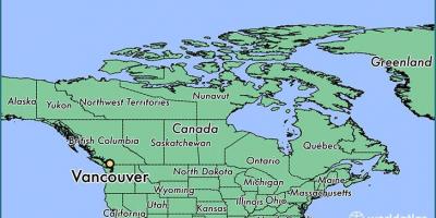 Mapa kanada erakutsiz vancouver