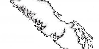 Mapa vancouver island eskema